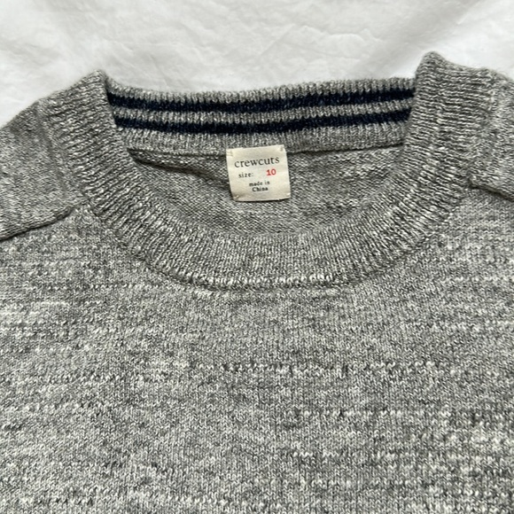 Size 10. J.Crew Crewcuts boy’s sweater - Picture 2 of 2